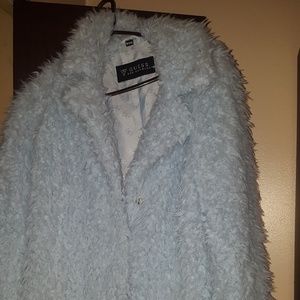 GUESS FURRY COAT